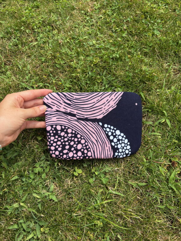 Kosmetiktasche gefüttert