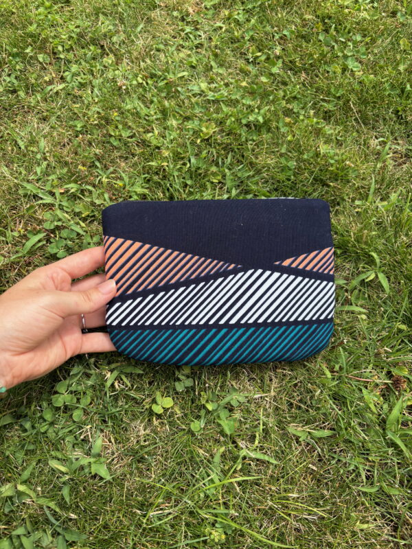 Kosmetiktasche gefüttert