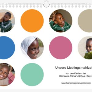 Jahreskalender 2026 mit 12 leckeren kenianischen Rezepten